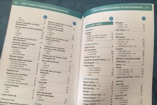 Menu dieta por puntos